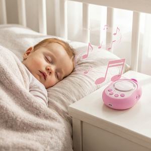 HiFiD Aide au sommeil portable pour bébés et adultes, bruit blanc, appareil d'aide au sommeil pour bébé avec veilleuse, batterie rechargeable, 15-20 heures d'autonomie - Product Image 1