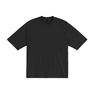T-shirt pour homme 100% coton, col rond ample, couleur unie, décontracté, manches courtes, coupe décontractée, basique pour tous les jours - Product Image 6