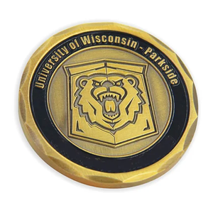 Pièces de défi personnalisées polies miroir, jetons métalliques brillants, souvenirs d'entreprise professionnels de luxe, <span class=keywords><strong>Allemagne</strong></span> - Product Image 2
