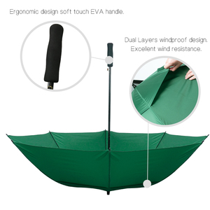 Offre Spéciale <span class=keywords><strong>Parapluie</strong></span> <span class=keywords><strong>de</strong></span> golf droit semi-automatique pour arbre <span class=keywords><strong>de</strong></span> Noël à double couche <span class=keywords><strong>de</strong></span> 30 pouces pour l'extérieur - Product Image 3
