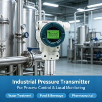 Transmetteur de pression à diaphragme en tantale résistant à la corrosion, 4-20 mA, RS485, affichage LCD, capteur industriel antidéflagrant à bride