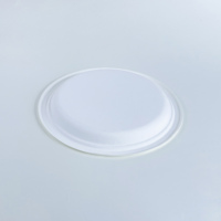 Meilleur prix fournisseur usine Logo personnalisé Assiettes de cuisine blanches Dîner de mariage Ensemble jetable Assiettes de vaisselle pour vente en gros