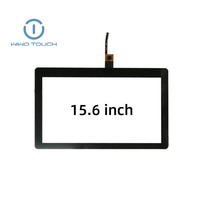 Écran tactile capacitif WIWOTOUCH CST156GG0316 15,6 pouces, puce GT9110, FPC 6 broches, interface IIC 0,5 mm, durable pour IHM industrielle