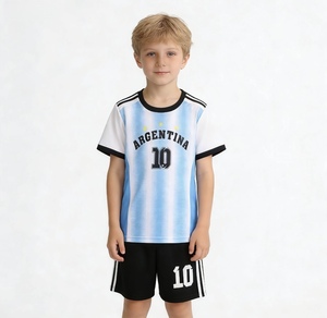 Maglie da Calcio di Alta Qualità per Tifosi delle Squadre Nazionali, Uniformi da Calcio per Bambini - Product Image 1