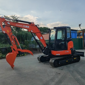 Miniexcavadora Usada Kubota KX165 de 6.5 Toneladas con Cola Corta, Excavadora Hidráulica para Jardinería y Construcción Municipal - Product Image 2