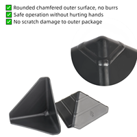 Protection d'angle d'emballage à 3 côtés, vente directe usine Yiwu, ajustement parfait pour cartons, plusieurs tailles et couleurs personnalisées disponibles