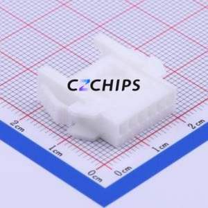 XMR-06V Housing (Wire-to-Board / Wire-to-Wire) P=2.5mm Connector ( Jack Structure: 1x6P )( Pitch: 2.5mm )( Number of Rows: 1 ) - Product Image 1