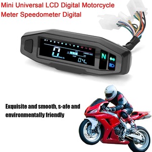 New South American Mini-Va HD <strong>LCD</strong> Speedometer Adjustable Carburetor EFI Speed Gauge For Motorcycles - Product Image 3