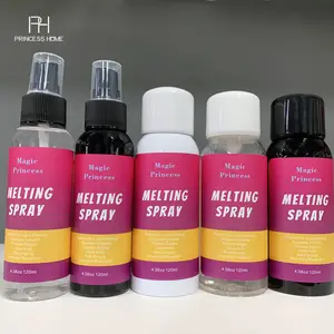 Private Label Strong Hold Schmelz spray Spitzen kleber benutzer definierte Spitze Perücke Klebe spray Für Haar verlängerung Klebe spray