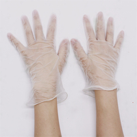 Fabriqué en Chine Gants de sécurité jetables en vinyle PVC S M L Gants en vinyle sans poudre pour la beauté