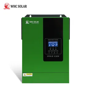 WHC Smart 3.5KW 24VDC Solaranlage mit Wechsel richter Solar MPPT Hybrid 3KW netz unabhängiger reiner Sinus-Hybrid-Solar wechsel richter
