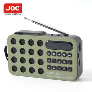 Pocket mini năng lượng mặt trời Battery Powered Loa di động đài phát thanh - Product Image 6