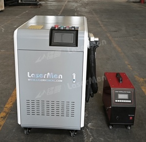 เครื่องเชื่อมเลเซอร์ไฟเบอร์4อิน1พร้อมตัวป้อนลวดอัตโนมัติ1000W 1500W 2000W 3000W สำหรับเหล็ก SS CS เชื่อมตัดทำความสะอาด - Product Image 6