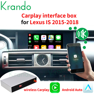 Interfaz Krando Carplay para LEXUS IS 2014 - 2019 decodificador de interfaz automática <span class=keywords><strong>Android</strong></span> WIFI BT SMS SIRI Control de voz Plug and Play - Product Image 2