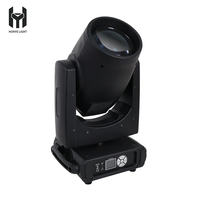 Projecteur à tête mobile 380W 18R à double prisme avec mise au point électronique DMX512 pour éclairage de scène, concerts, DJ, discothèques et mariages