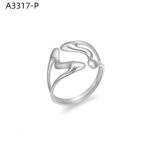 Anillo de moda Amy Amy A3317, chapado en plata 925, estilo moderno para mujer, uso diario, regalo, joyería - Product Image 1