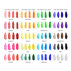 Jeu de couleurs liquides de qualité <span class=keywords><strong>alimentaire</strong></span> <span class=keywords><strong>pour</strong></span> aérographe <span class=keywords><strong>Peinture</strong></span> comestible à alimentation par gravité <span class=keywords><strong>pour</strong></span> décoration de gâteau Glaçage et plus encore - Product Image 6