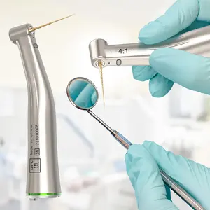 Modern tasarım diş ekipmanları düşük hız hijyen cerrahi düz diş endodontik aletler düz kontra açı el aleti