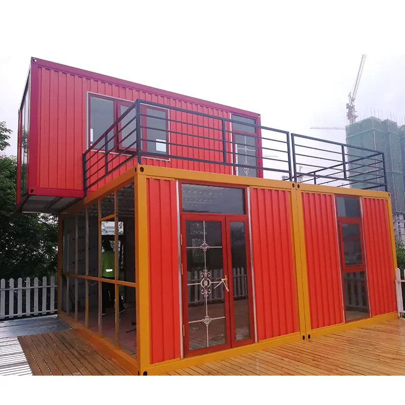 Luxury high quality prefabricated expandable ready made container houses with high sales volume for sale