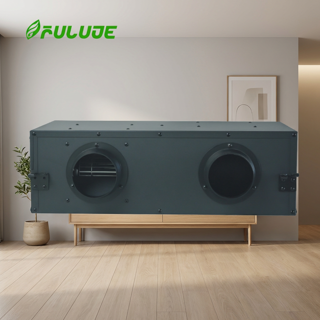 Fulude 220V Silent 2-Way Flow Duct Fan Blades Brushless Motor 2-Speed 100mm Duct Diameter Energy Conservation for Ventilation