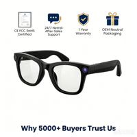 Produit Tendance : Lunettes Intelligentes IA avec Reconnaissance IA et Interprétation Simultanée IA en Temps Réel, Lunettes Casque IA