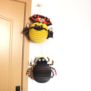 โคมไฟกระดาษฮาโลวีน แมงมุม ผี แม่มด ของตกแต่งงานปาร์ตี้ในร่ม ขายส่ง - Product Image 1