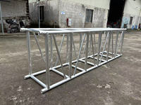 Sistema de armazón de techo curvo de aluminio para iluminación de escenarios, suspensión de sonido para DJ, espectáculos musicales al aire libre, stand de exhibición.