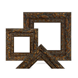 إطارات صور خشبية فاخرة عالية الجودة بتصميم عتيق، إطار صور ذهبي نحاسي فاخر - Product Image 5