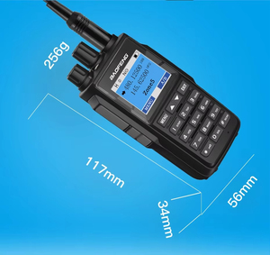 Baofeng bf UV22 UV 22GD6バンドRX & 3バンドTXデュアルバンド5WアナログDTMTNOAAウェザーツーリズムビーチ屋外ハムラジオトランシーバー - Product Image 6