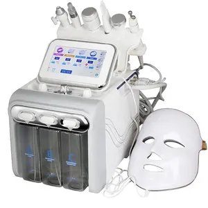 2024 Spa Gebruik Hydro 6 In1 H202 Beauty Machine Gezichtsmachine Diamant Peeling Aqua Microdermabrasie Peel Machine