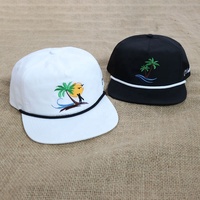 Explosif nouveaux produits mode brodé Nylon séchage rapide tissu propriétés imperméable en plein air plage surf Snapback chapeau