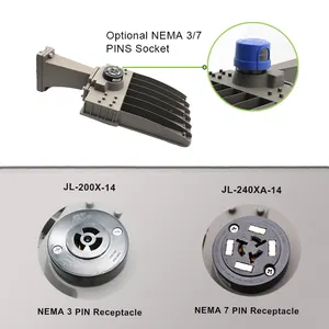 Street Light NEMA Photocell Receptacle Socket JL-207C LONGJOIN