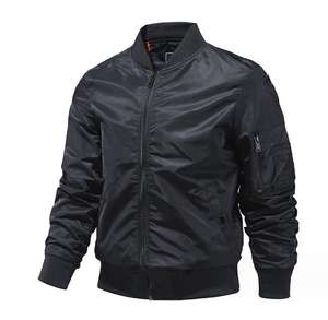 Hombres primavera otoño deporte al aire libre cremallera Streetwear chaqueta táctica bombardero chaqueta Softshell nuevas chaquetas de piloto de vuelo - Product Image 6
