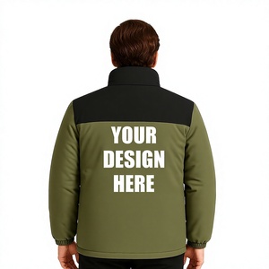 Unisex Softshell Work Jacket <b>Zip</b> Spring Outerwear High Visibility Front Logo Hooded Windproof Made in Bangladesh - Product Image 3