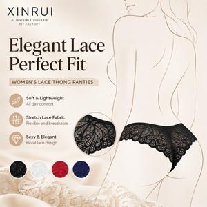 Tanga de Encaje para <span class=keywords><strong>Mujer</strong></span>, <span class=keywords><strong>Ropa</strong></span> <span class=keywords><strong>Interior</strong></span> de Encaje Suave y Elástica, Bragas Transpirables y Sexys, Tallas Grandes, Venta al Por Mayor, Fabricante OEM ODM - Product Image 6
