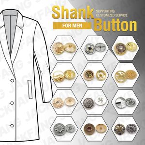 <span class=keywords><strong>Bottoni</strong></span> Personalizzati in Lega di Zinco Placcati <span class=keywords><strong>Oro</strong></span> con Logo Leone in Rilievo per Abiti, Uniformi, <span class=keywords><strong>Blazer</strong></span>, Giacche, Lavaggio a Secco - Product Image 3