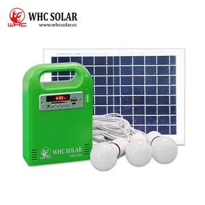 Whc-générateur solaire portatif 10W 5kw, panneau de batterie, autonome, générateur électrique