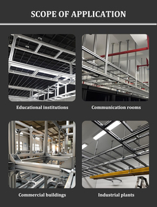 Factory Supply Hot Dip Galvanized Cable Tray Steel Ladder Cable Tray - Product Image 3
