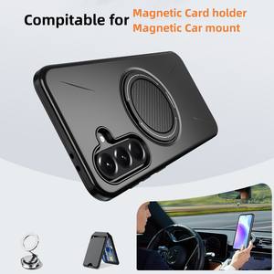 Funda Protectora para Teléfono con Soporte para Coche, Diseño Personalizado, TPU y PC, Resistente, para <span class=keywords><strong>Samsung</strong></span> <span class=keywords><strong>Galaxy</strong></span> A15 A16 A56 A55 5G - Product Image 4