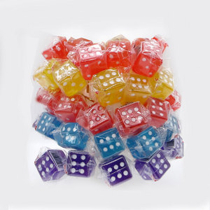 Piruleta dura con forma de cubo para aperitivos, cubitos con sabor a fruta - Product Image 6