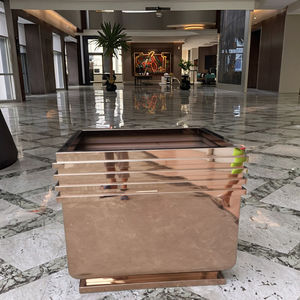 Jarrón <span class=keywords><strong>de</strong></span> piso alto <span class=keywords><strong>de</strong></span> lujo <span class=keywords><strong>para</strong></span> decoración del hogar, maceta <span class=keywords><strong>de</strong></span> árbol <span class=keywords><strong>de</strong></span> lujo <span class=keywords><strong>Interior</strong></span> <span class=keywords><strong>Blanca</strong></span> Grande/floreros <span class=keywords><strong>de</strong></span> Metal - Product Image 5