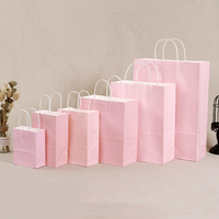 Vente directe d'usine, sacs en papier kraft classiques pour l'impression sérigraphique, pour l'emballage de vêtements et d'aliments, recyclables