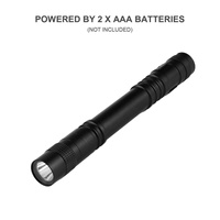 Brightenlux AAA pile torche de poche personnalisée d'urgence led mini lampe de poche edc penlight stylo torche lumière médicale avec Clip