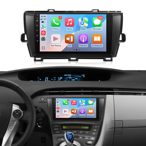 Autoradio <span class=keywords><strong>d</strong></span>'usine avec Carplay et Android Auto, lecteur stéréo de voiture F133 BT avec rétroviseur pour Toyota Prius - Product Image 1
