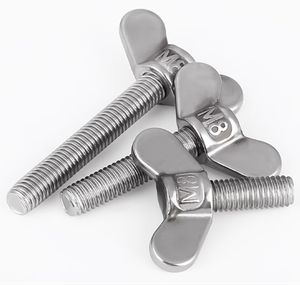 Tornillo <span class=keywords><strong>de</strong></span> cabeza redonda <span class=keywords><strong>de</strong></span> acero inoxidable 304 Tipo <span class=keywords><strong>de</strong></span> mariposa Perno <span class=keywords><strong>de</strong></span> cuerno Perno <span class=keywords><strong>de</strong></span> Ala-Sistema <span class=keywords><strong>de</strong></span> medición Métrico - Product Image 4