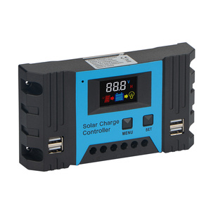Contrôleur de charge solaire PWM manuel GCSOAR MT2024-20A 20A 12V/24V pour batteries au plomb-acide/lithium, zones urbaines, bâtiments hauts, lumière du soleil limitée - Product Image 2