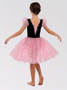 Anna Shi, Nuevos Diseños, Leotardo <span class=keywords><strong>de</strong></span> Terciopelo Negro, Tutú <span class=keywords><strong>de</strong></span> Ballet <span class=keywords><strong>de</strong></span> Tul Rosa con Escote en Forma <span class=keywords><strong>de</strong></span> Corazón, Trajes <span class=keywords><strong>de</strong></span> Danza - Product Image 3