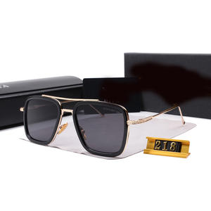 Lunettes de soleil <span class=keywords><strong>Tony</strong></span> Stark Spider Iron Man surdimensionnées, grandes lunettes carrées, UV400, attribut optique, verres anti-lumière bleue en cuivre, fabriquées en matériau Tac - Product Image 6