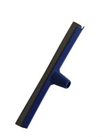 Squeegee multi-usages robuste, lame en caoutchouc pour le sol, les fenêtres, cadre en plastique léger avec poignée filetée