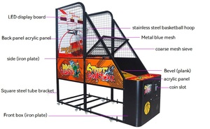 Máy trò chơi điện tử bóng rổ bán buôn, máy trò chơi điện tử bắn bóng rổ đường phố - Product Image 5